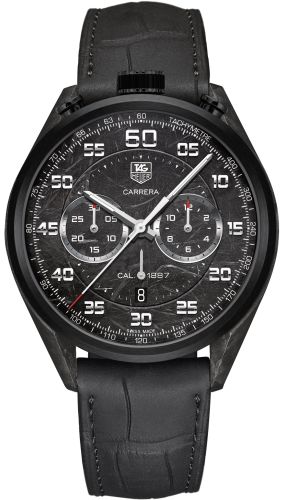 TAG Heuer Carrera Calibre 1887 45 Bullhead Carbon / Carbon / Alligator